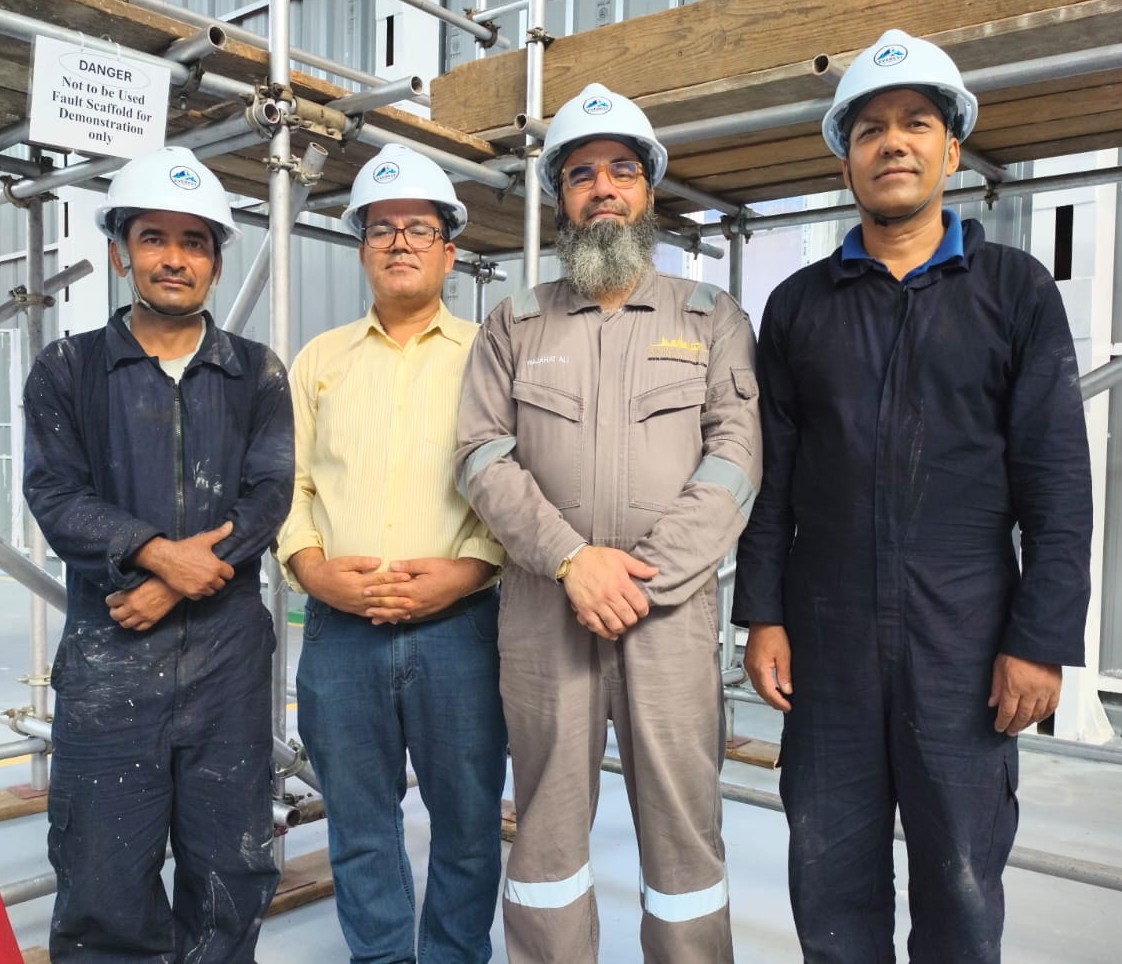 Scaffolding Training hall